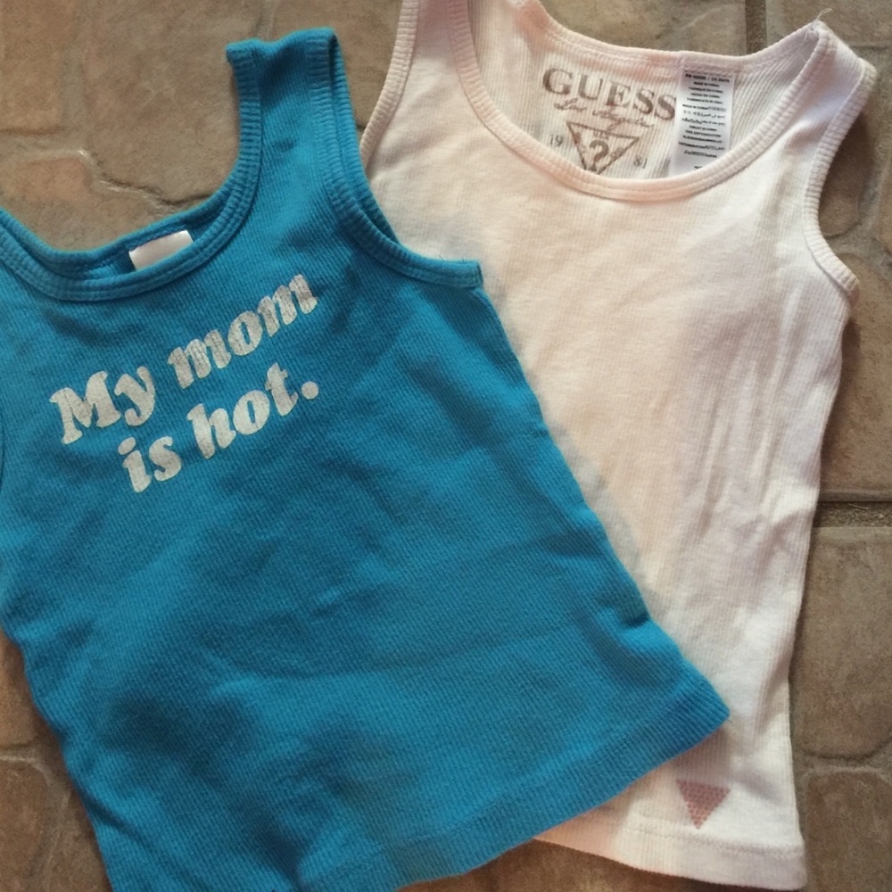 Guess and little tees tank top bundle size 3T
